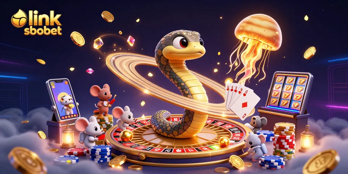 Experience exciting betting adventures at link sbobet with cosmic gaming and glowing elements.