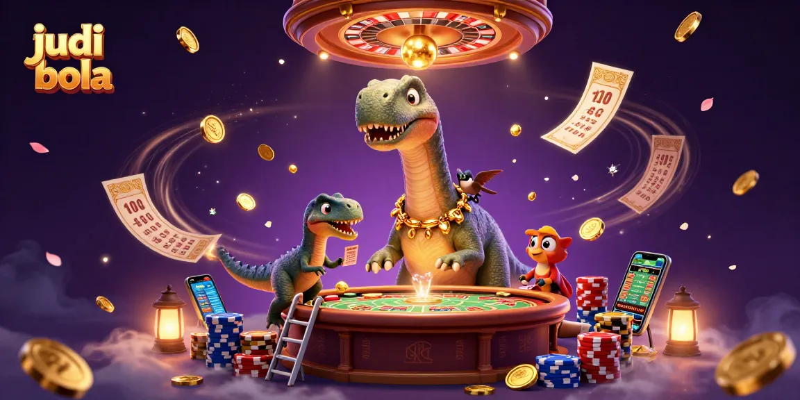 Engage in judi bola action with exciting betting elements in a dynamic casino scene.