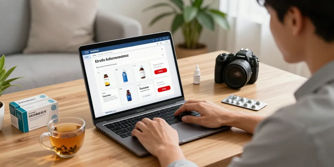 Cialis online shopping for erectile dysfunction treatments in a cozy home setting.