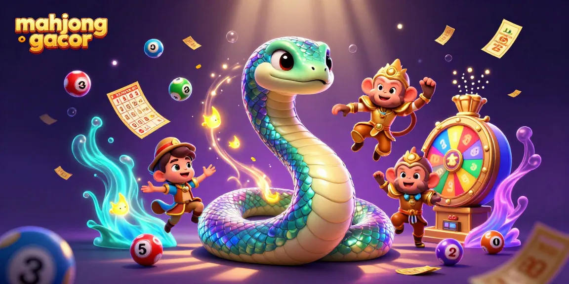 Experience mahjong gacor gameplay with a colorful scene of dynamic characters and gaming elements.