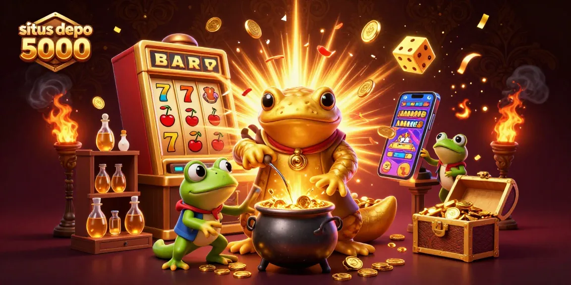 Situs depo 5000 menghadirkan permainan slot dengan peluang tinggi, jackpot melimpah, dan keseruan tanpa batas.