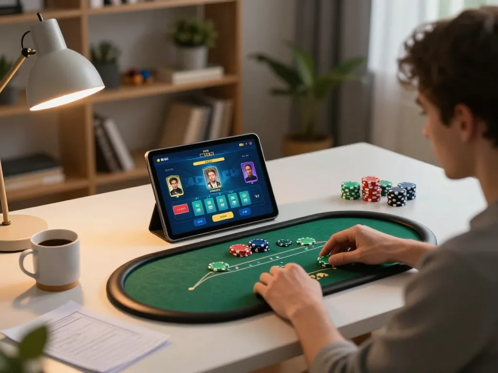 Engaging in online poker while exploring tor hidden wiki for game strategies and betting insights