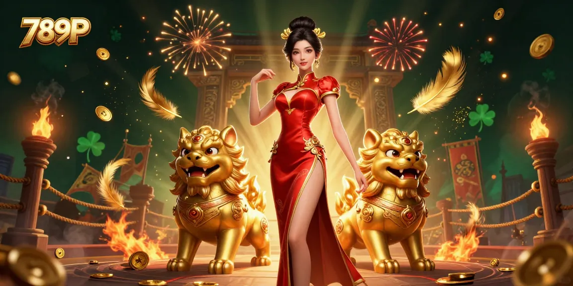 Join the exciting world of 789P with energetic gaming elements and Asian cultural charm.