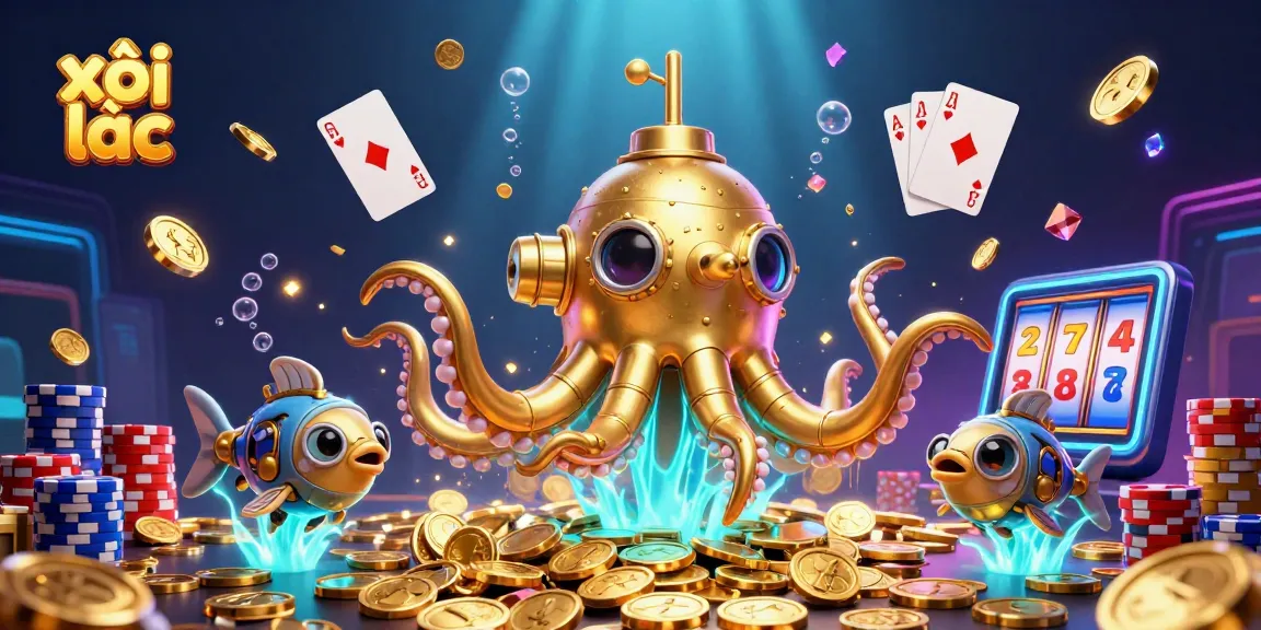 Experience xôi lạc with thrilling underwater elements and dynamic casino gaming visuals.