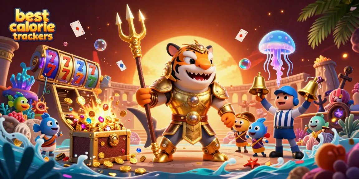 Engage with the best calorie trackers while playing in an underwater casino environment.