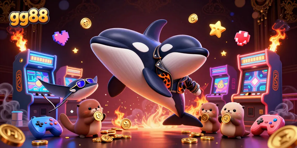 Experience the thrill of gg88 with vibrant 3D casino characters and exciting game elements.
