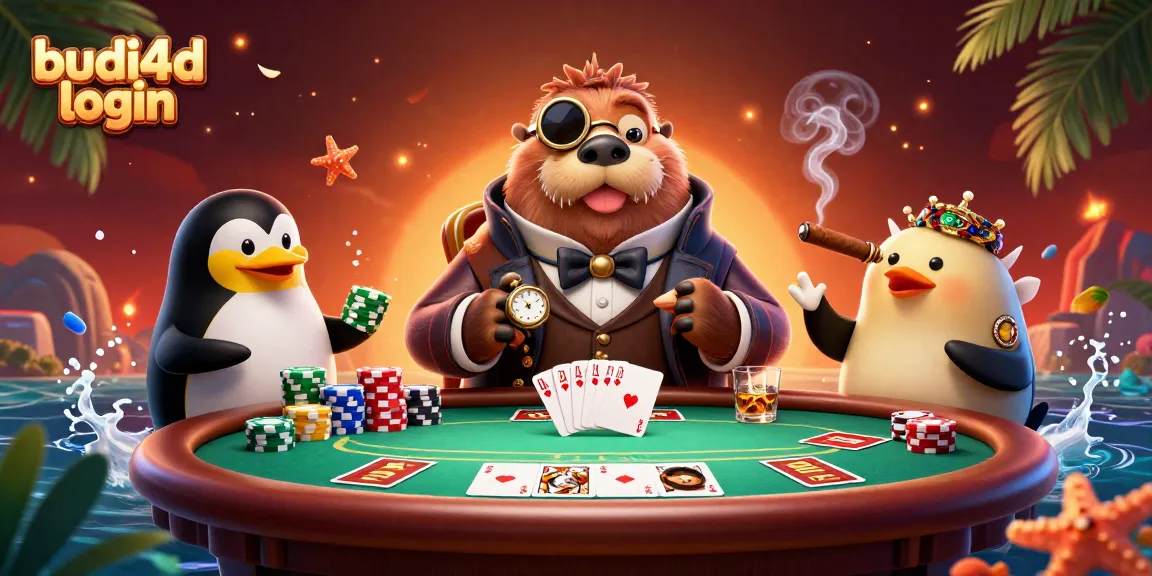 Engage with exciting games at budi4d login as you enjoy this colorful underwater poker scene.