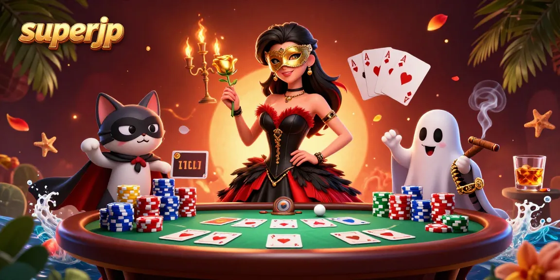 Experience thrilling games at superjp while enjoying a luxurious gambling atmosphere with dramatic elements.