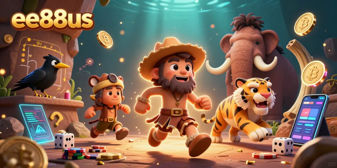 ee88us engages players in thrilling prehistoric casino games featuring Bitcoin and Ethereum tokens.