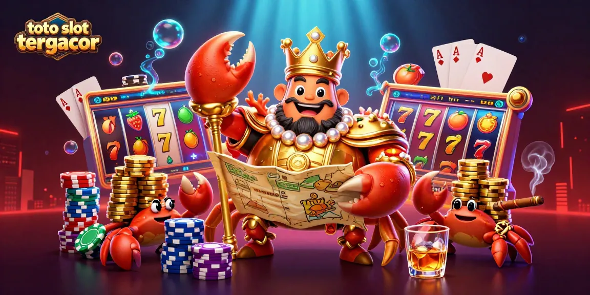 Spin the reels for big wins on toto slot tergacor, featuring a vibrant 3D scene with dynamic gameplay elements.