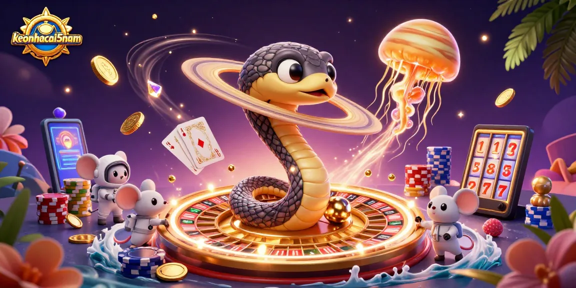 Engage in cosmic fun with keonhacai5nam as astronauts bet on a planetary roulette!