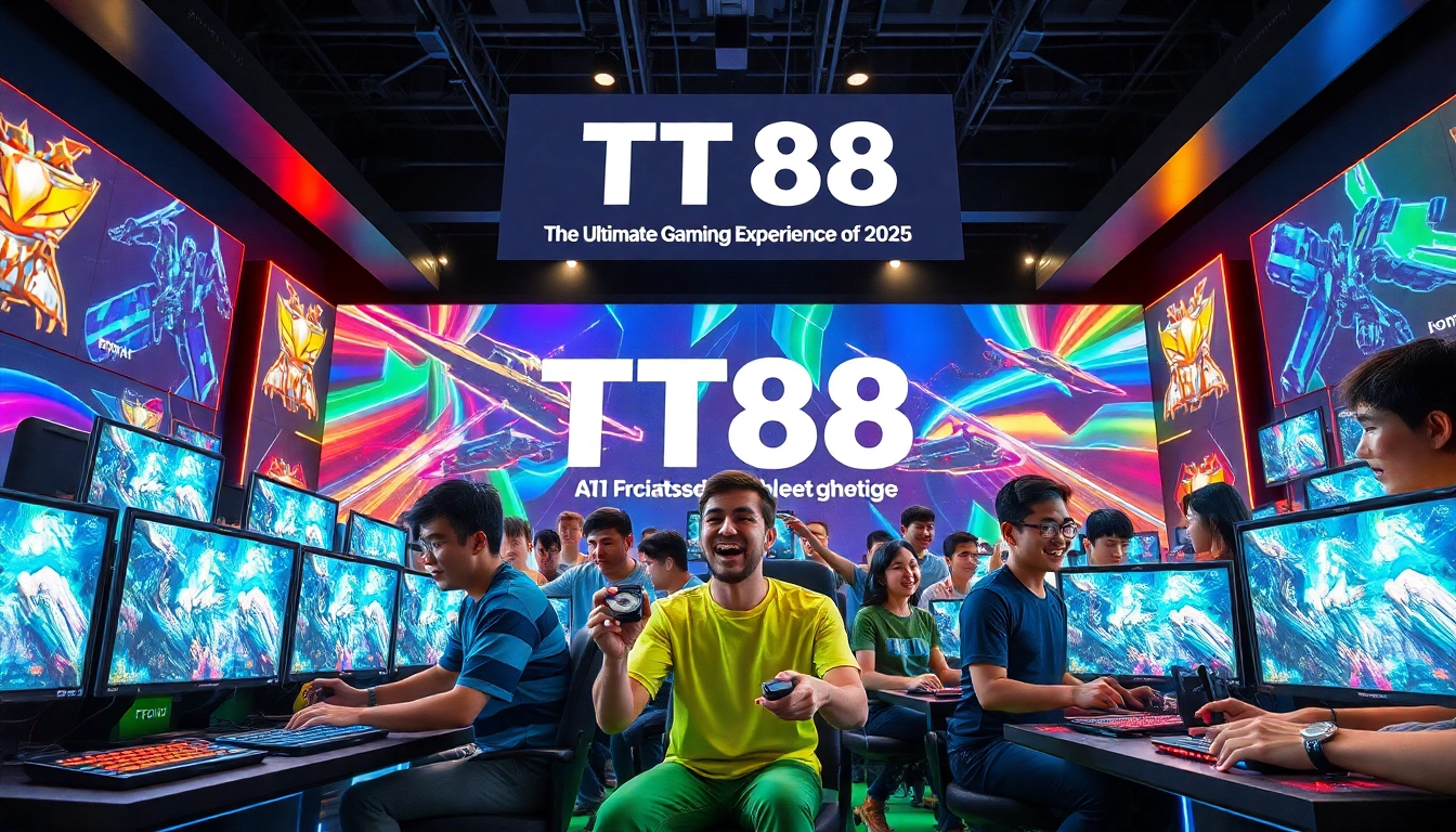 Engaging gaming atmosphere with players at TT88 for a dynamic experience.