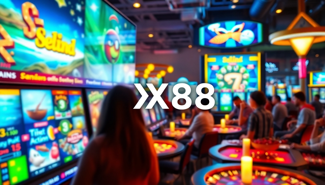 Experience the excitement of XX88's online gambling platform with vibrant games and user interactions