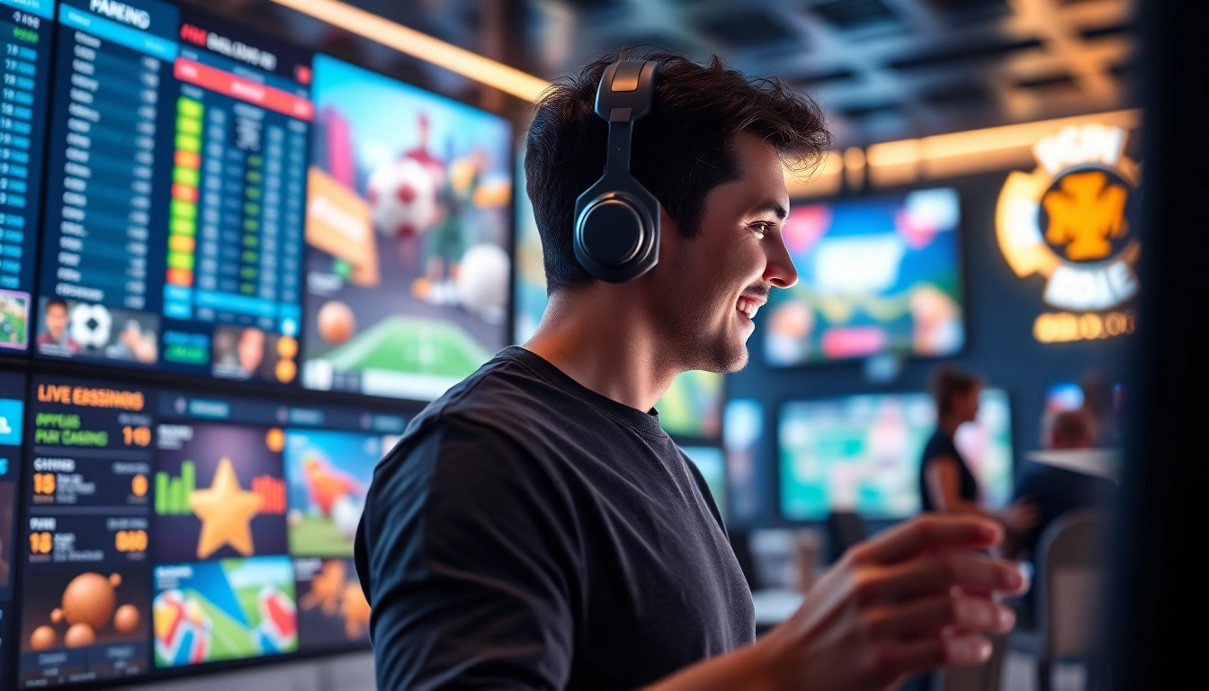 Engaging scene of a player exploring the exciting games of 888new online betting platform.