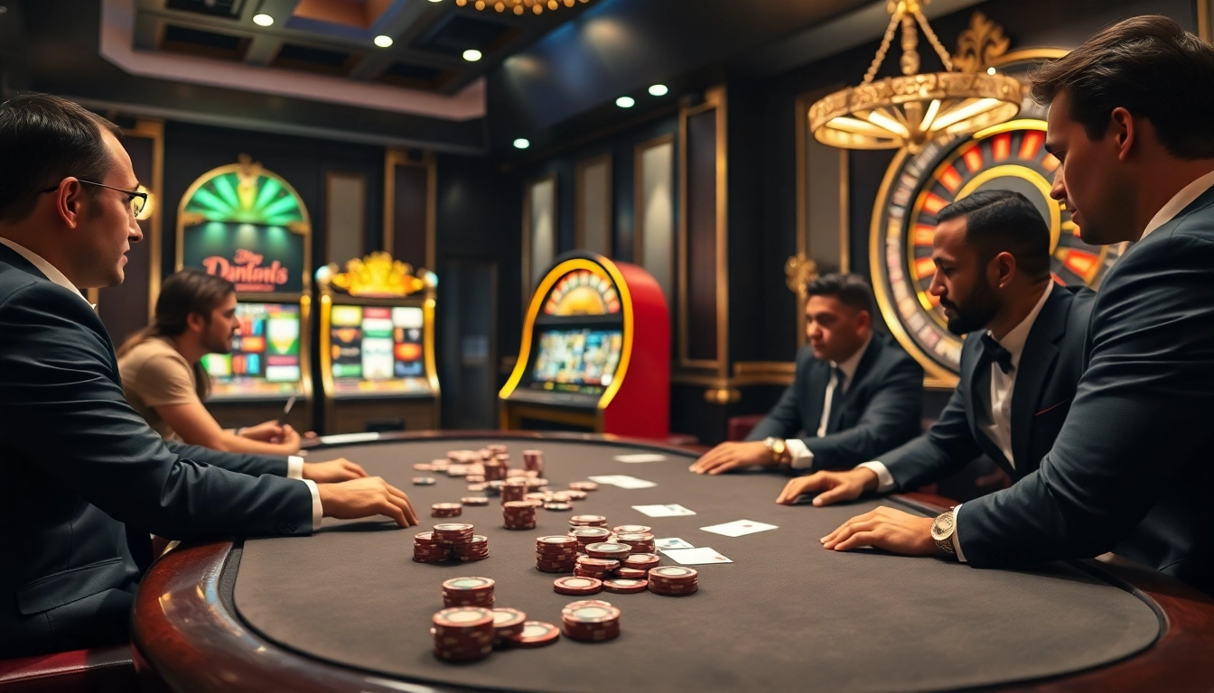 Engage in strategic gameplay at a luxurious casino poker table featuring lc881 elements.