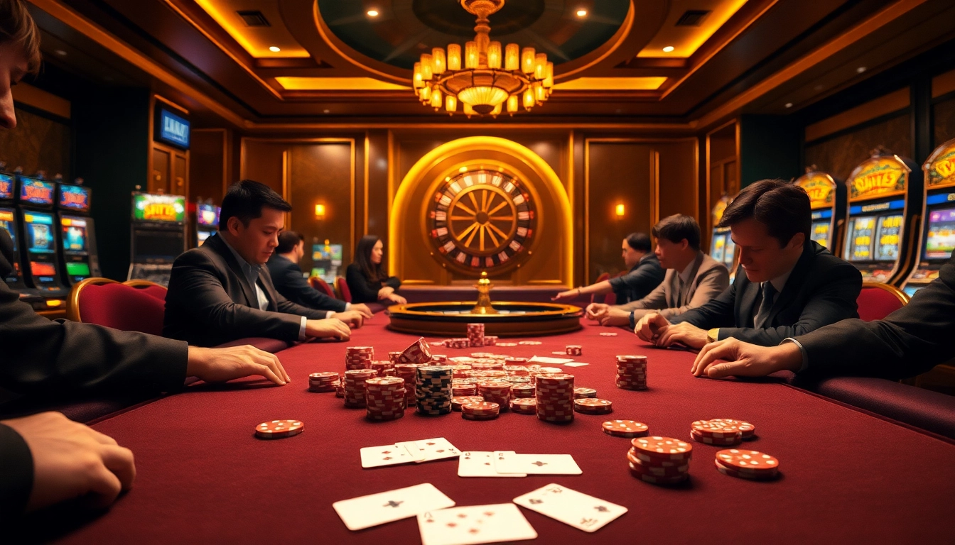 Experience high-stakes excitement at https://marvelbet.site/ with players enjoying poker and roulette.