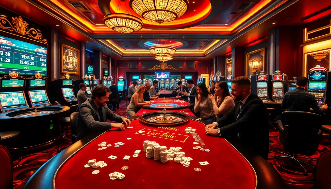 Enjoy thrilling gaming experiences at Jeetbuzz with poker tables, slot machines, and roulette.