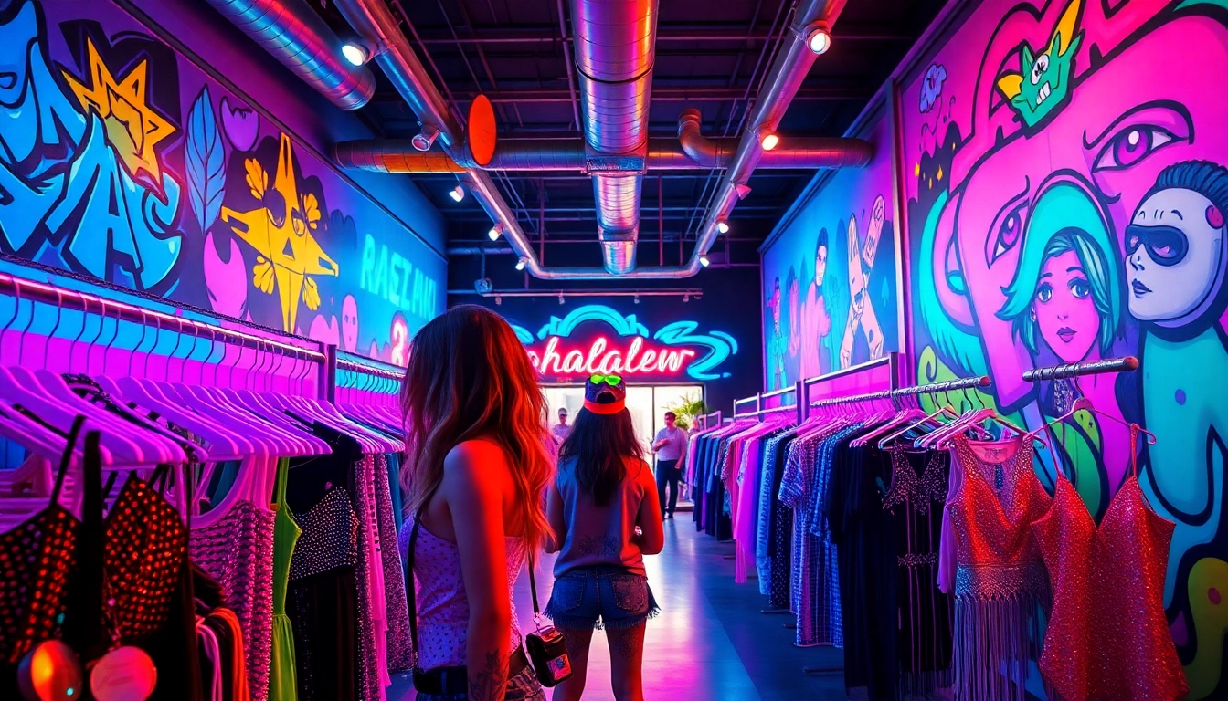 Shop vibrant outfits at our rave store miami with eclectic festival clothing and accessories.