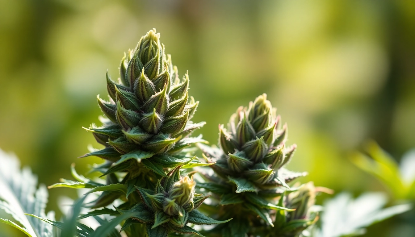 Promote the benefits of Mental Wellness CBD buds in a visually soothing, natural environment.