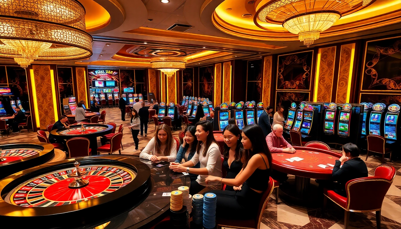 Experience thrilling gameplay at rr88 com with vibrant casino elements and excited players.