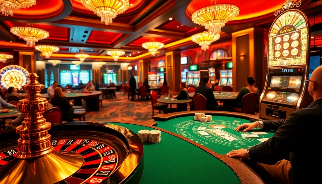 Experience the thrill of gambling excitement with f8bet at luxurious casino tables and games.