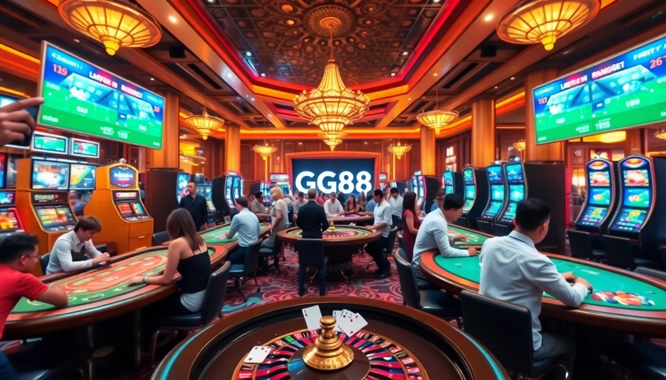 GG88 offers an exhilarating online casino experience with vibrant games and engaging players.