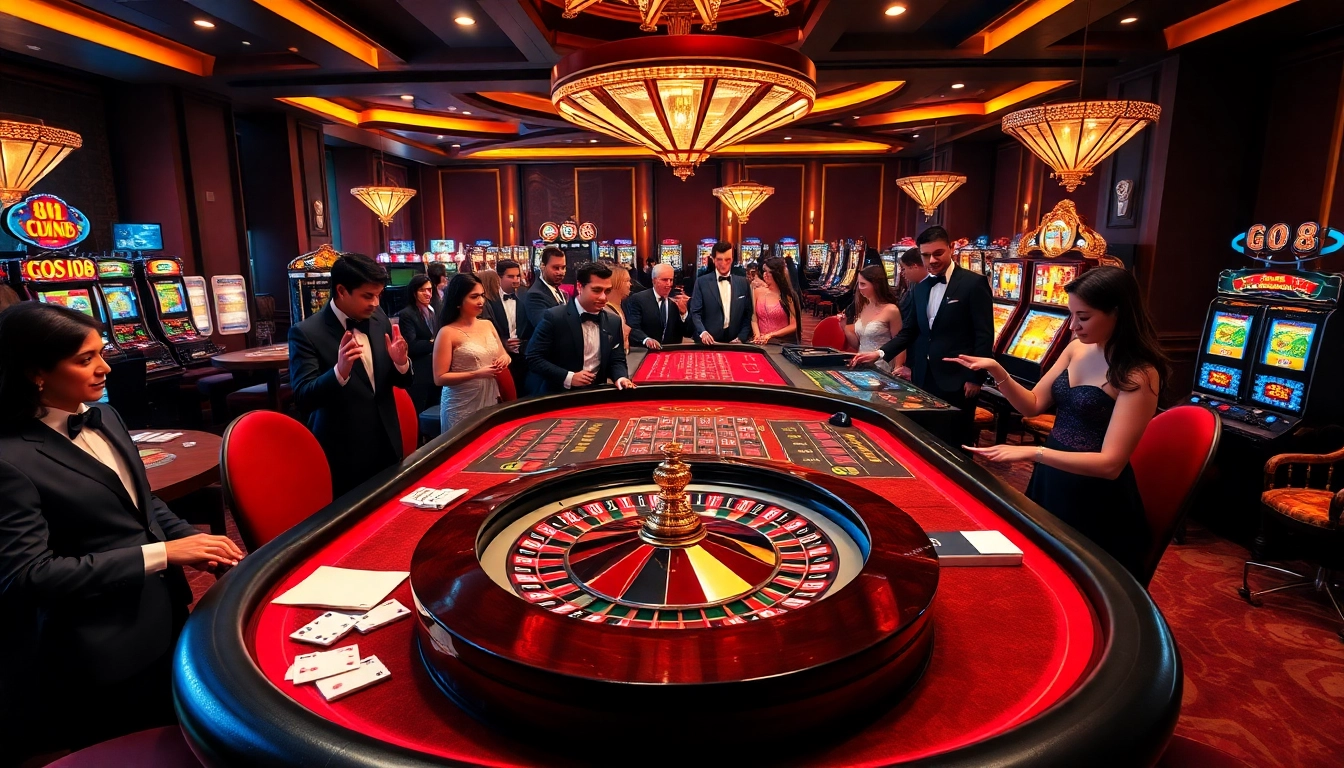 Experience thrilling casino moments at GO8 with engaging games and vibrant atmosphere.