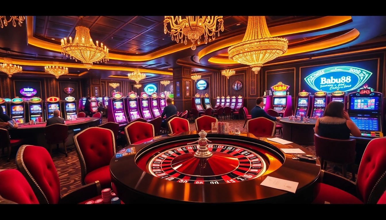Experience thrilling bets at https://babu88.global/ with vibrant roulette and poker action.