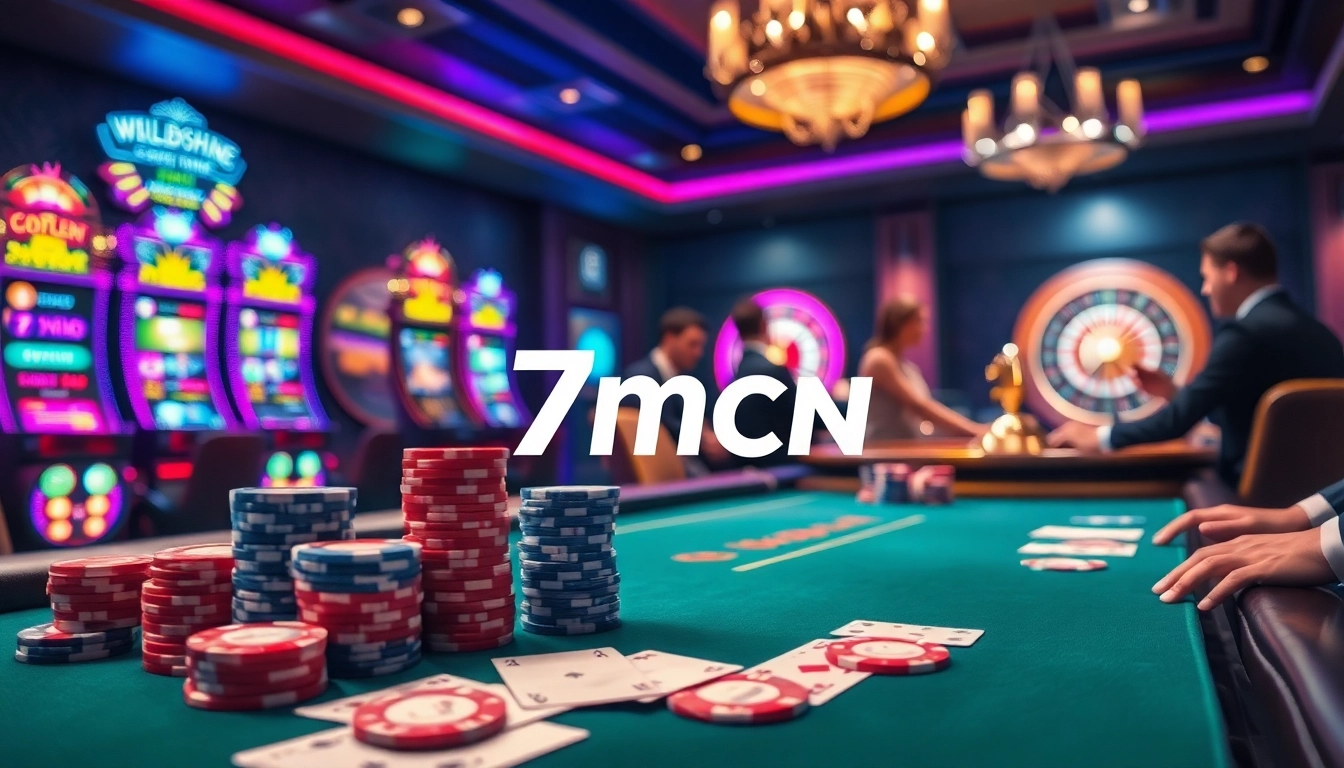 Experience the thrill of gambling at a luxurious casino with 7mcn and exciting games.