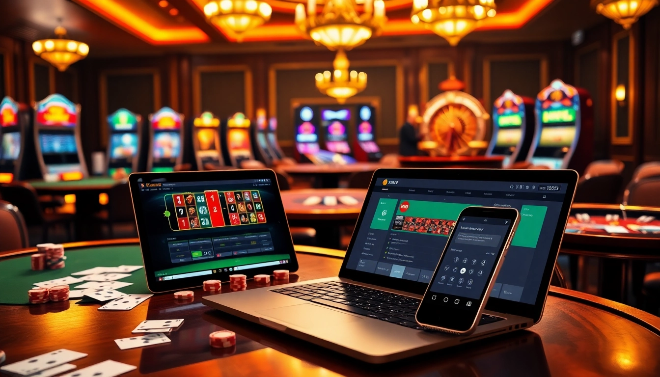 Lương Sơn TV enhances your online sports betting experience with exciting visuals of luxurious gambling settings.