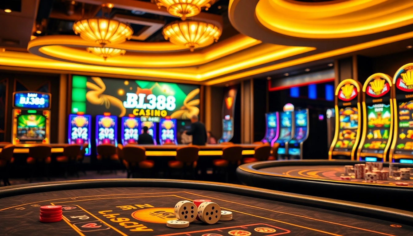 Experience the thrill of BJ388's online casino with vibrant games and elite interfaces.