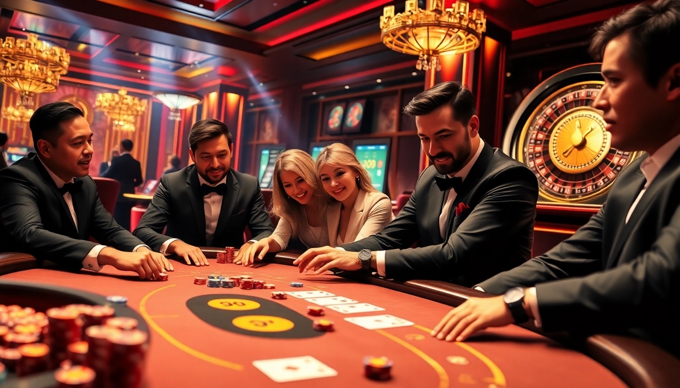 Experience the thrill of EK333 with a high-stakes poker game rich in vibrant colors and strategic gameplay.