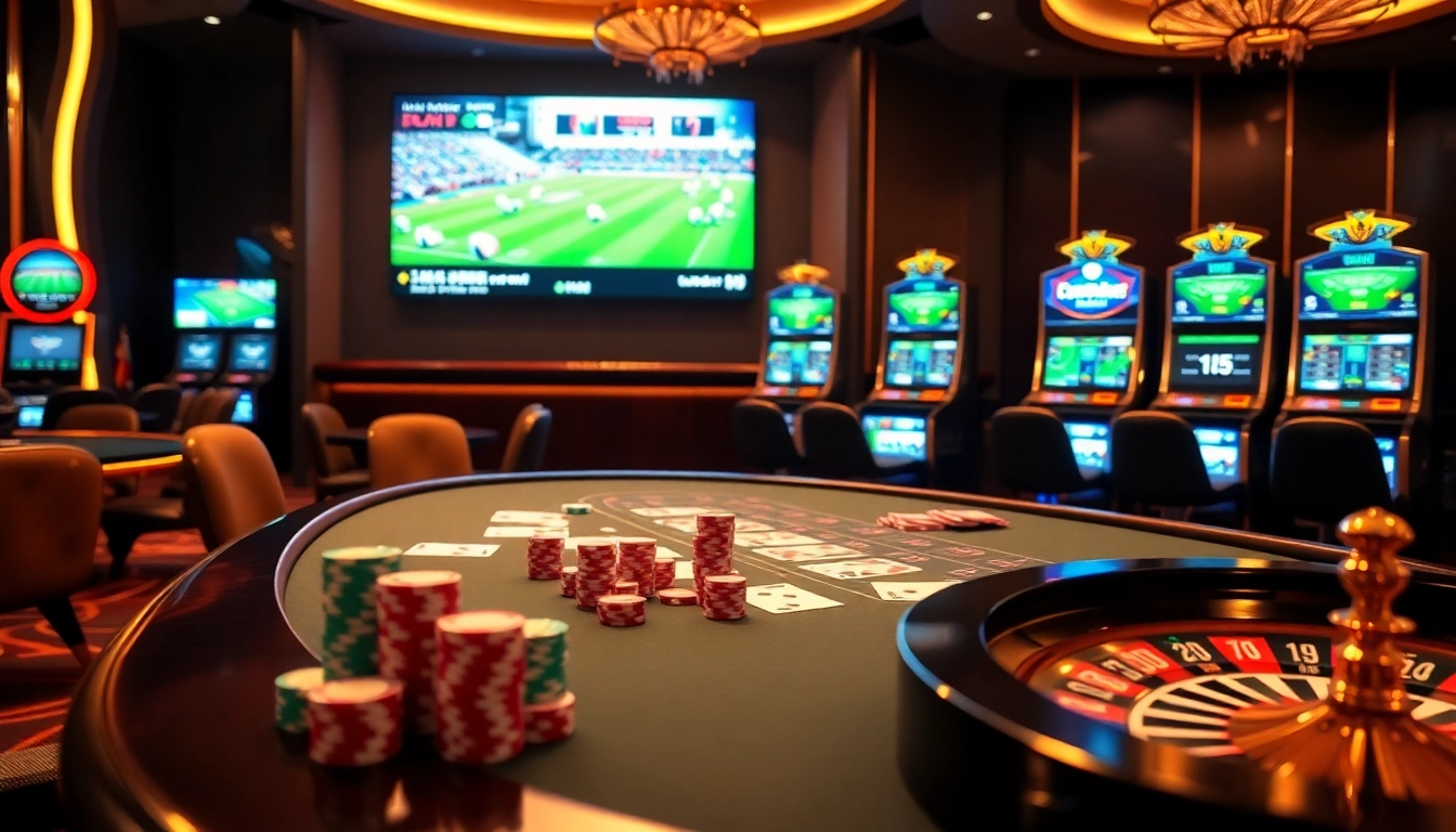 Experience action-packed gambling at lương sơn tv's live events with vibrant tables and exciting gameplay.