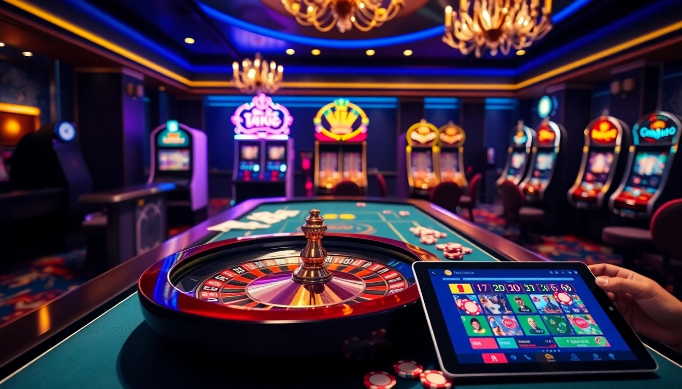 Experience thrilling gameplay at k9k9 casino with vibrant tables and games.